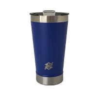 Copo Térmico 500ml em Inox com Abridor - Azul Royal - 1