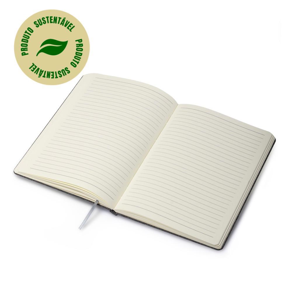 Caderno de Anotações com Suporte de Caneta e Capa de Bambu e Caneta - 4