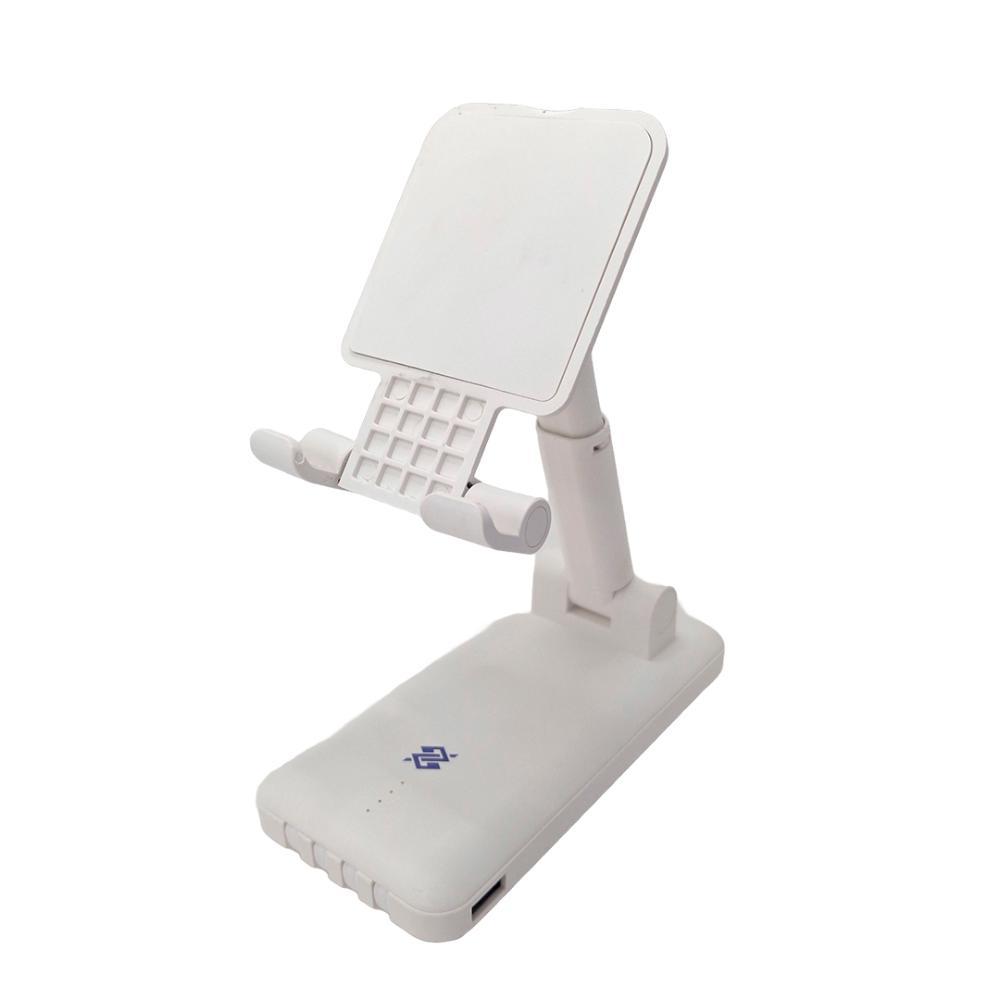 Power Bank 10.000 mah com Suporte - Branco - 1