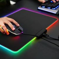 Mouse Pad Gamer com Borda Iluminada 25x35cm - 2