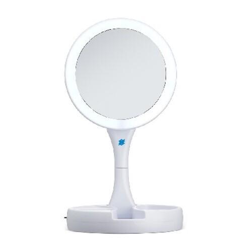 Espelho Dobrável com Led Recarregável - 1