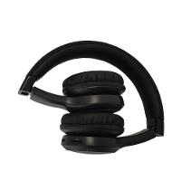 Fone de ouvido Bluetooth com Revestimento em Couro Sintético - Preto - 3