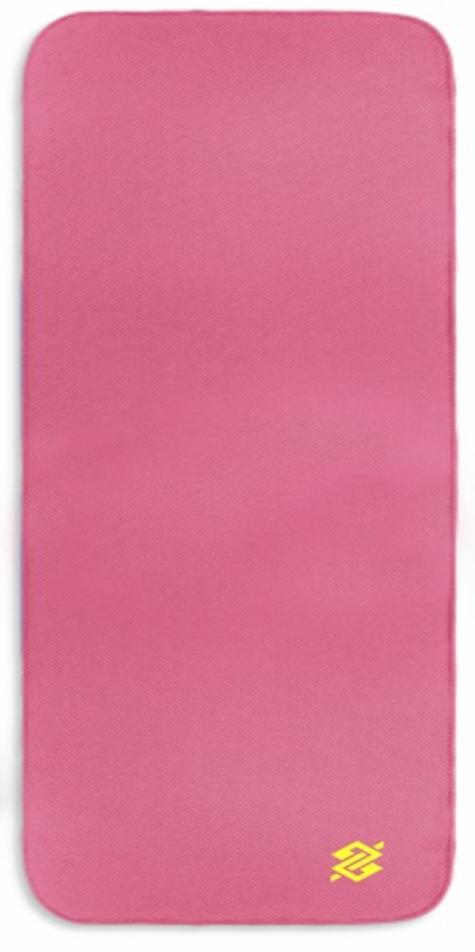 Kit Toalha e Garrafa com Mosquetão - Rosa - 3