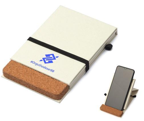 Bloco de Anotações Ecológico - Branco - 1