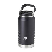 Garrafa Térmica 1,1 Litros em Inox com Parede Dupla - Preto - 1