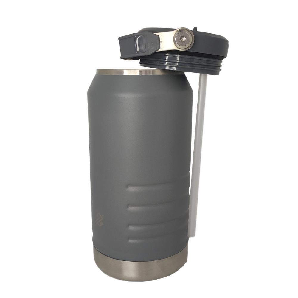 Garrafa Térmica 1,1 Litros em Inox com Parede Dupla - Cinza - 3