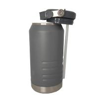 Garrafa Térmica 1,1 Litros em Inox com Parede Dupla - Cinza - 3