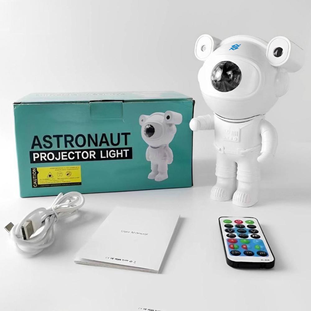 Astronauta Luminária Projetor com Som Bluetooth - 3