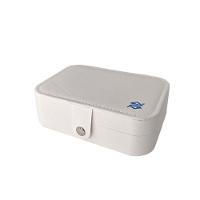 Porta Joias com Fecho em Botão - Branco - 4