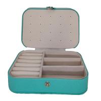 Porta Joias com Fecho em Botão - Verde - 1