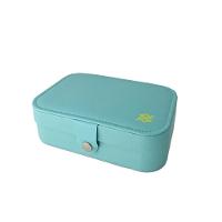 Porta Joias com Fecho em Botão - Verde - 4