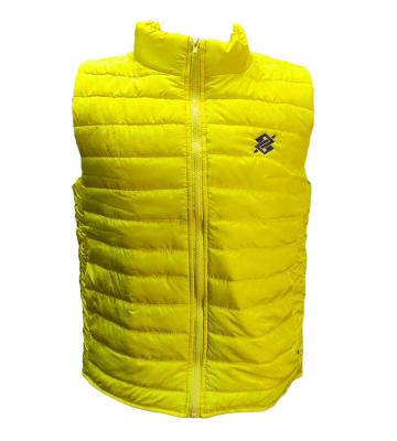 Colete Puffer Amarelo Cor:Amarelo;Tamanho:PP - Coleção Loja BB