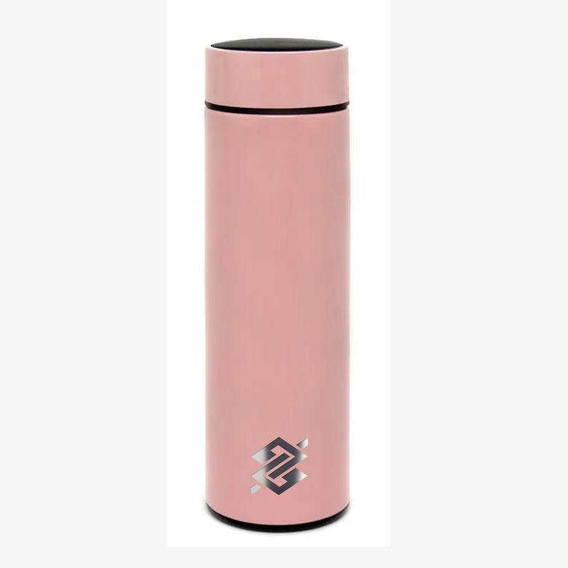 Garrafa Térmica com LED 450ml - Rosa - 1