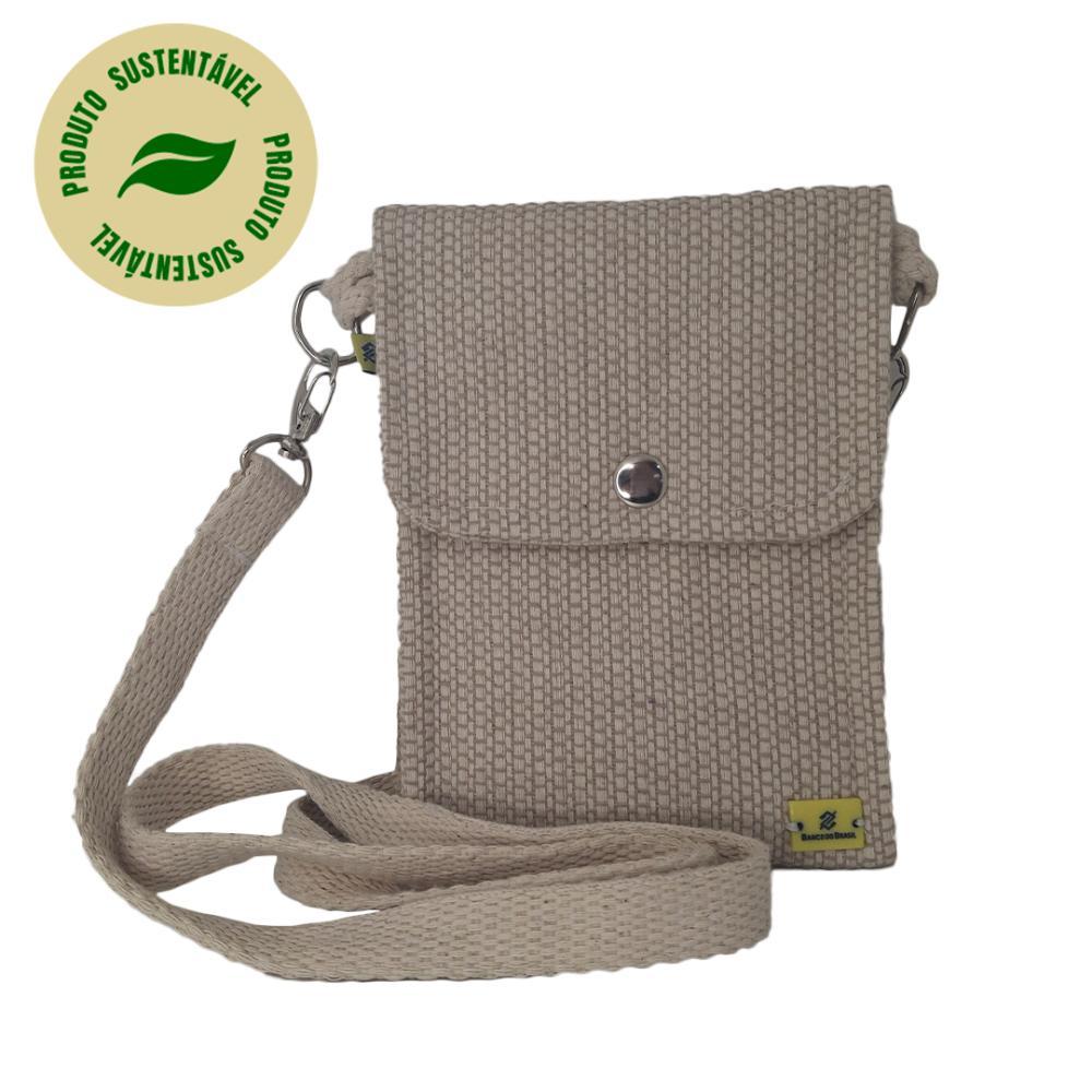 Bolsa Porta Celular de Juta - 5