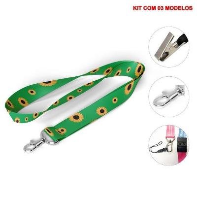 Kit 03 Crachás GIRASSOL