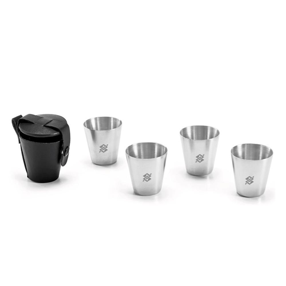 Conjunto de 04 Copos 25ml em Aço Inox - 3