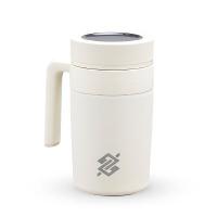 Caneca Térmica Inox 500ml com Display LED - Branca - 1