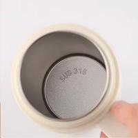 Caneca Térmica Inox 500ml com Display LED - Branca - 3