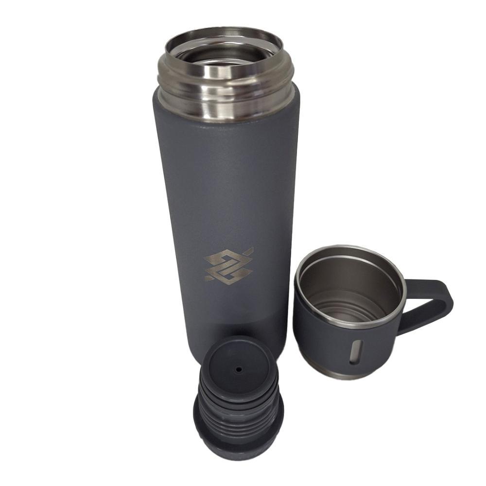 Garrafa Térmica 450ML - Cinza - 1