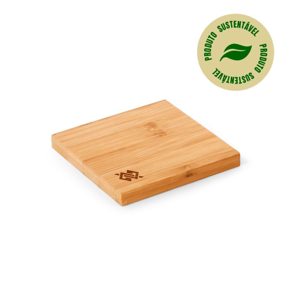 Kit de 4 Porta Copos em Bambu - 2