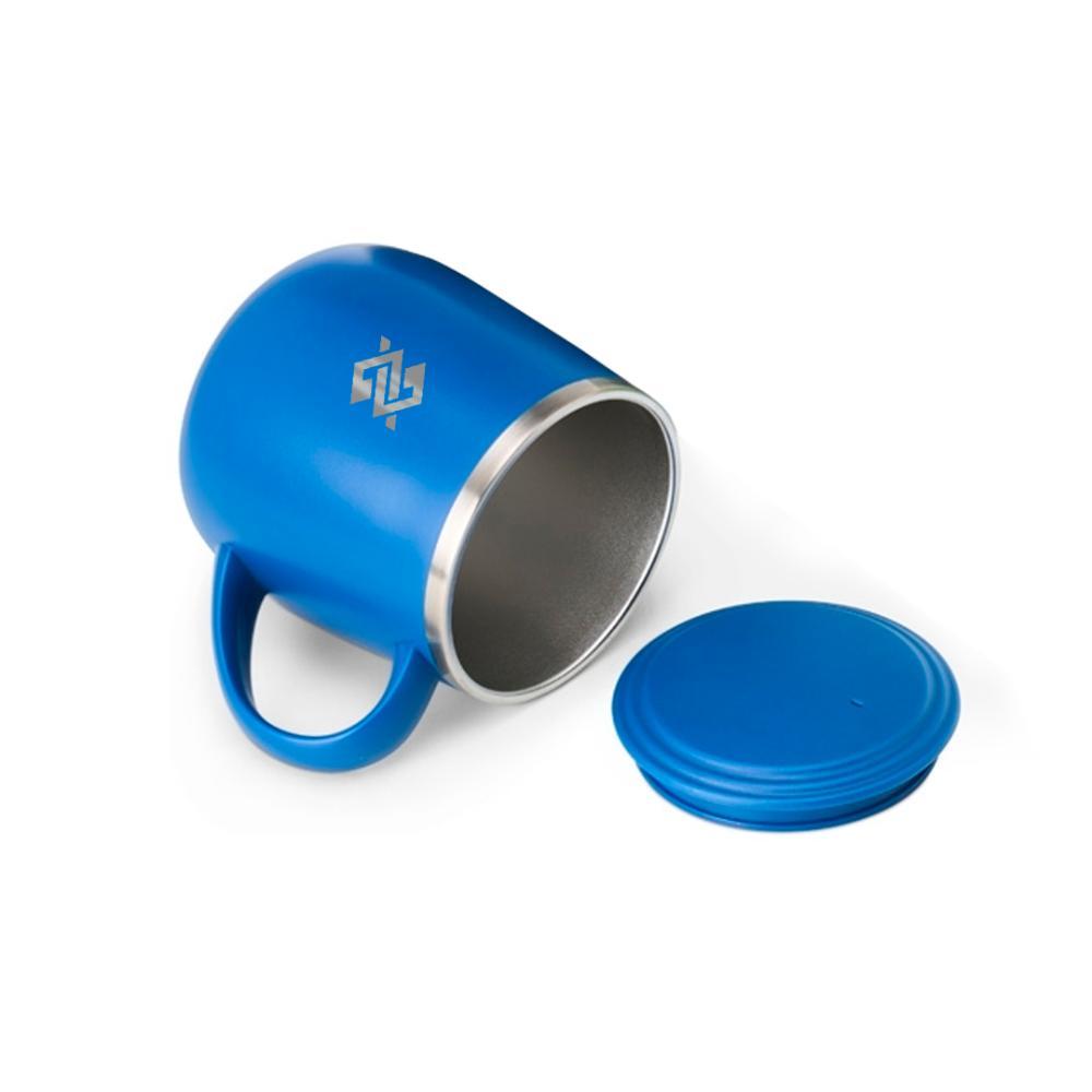 Caneca Parede Dupla 370ml - Azul - 3