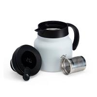 Chaleira Térmica Inox 750ml com Display LED - Branca - 2