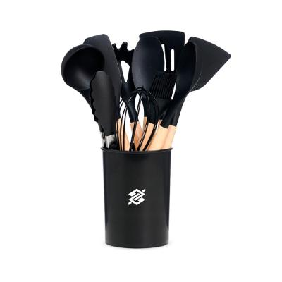 Kit Utensílios 12 Peças - Preto