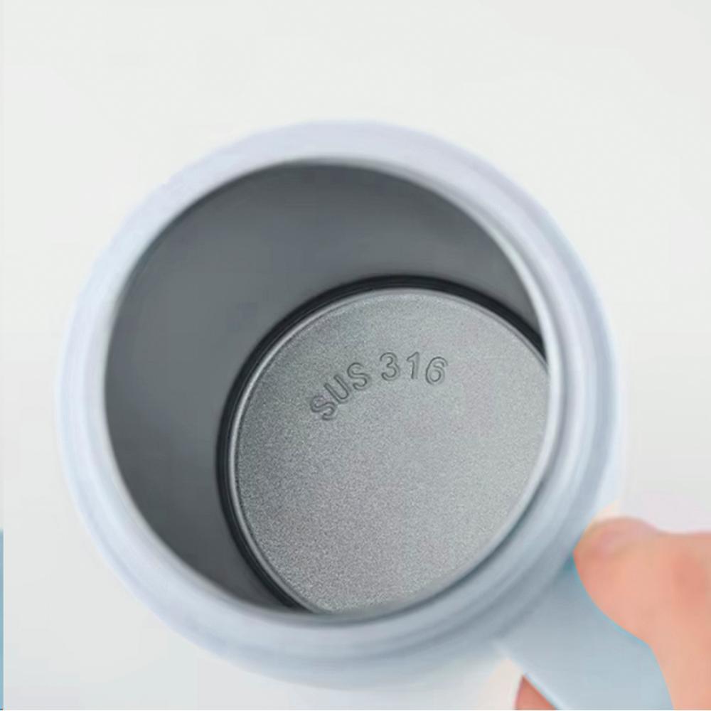 Caneca Térmica Inox 500ml com Display LED - Azul - 3