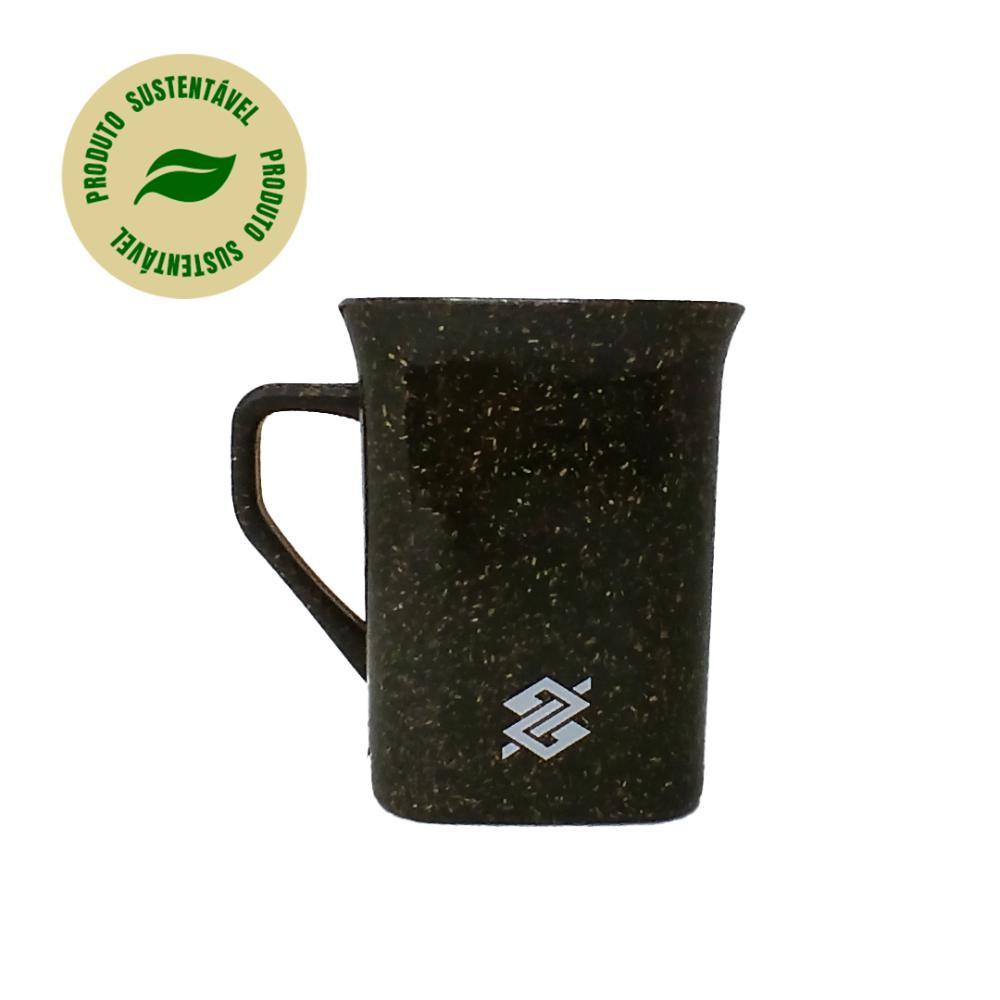 Kir com 02 Canecas Quadrada 250ml - Madeira Clara e Madeira Escura - Produto Sustentável - 2