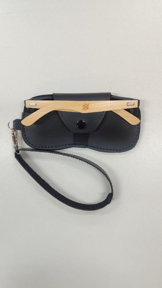 Óculos de Sol em PP e Bambu com Bolsa - 4