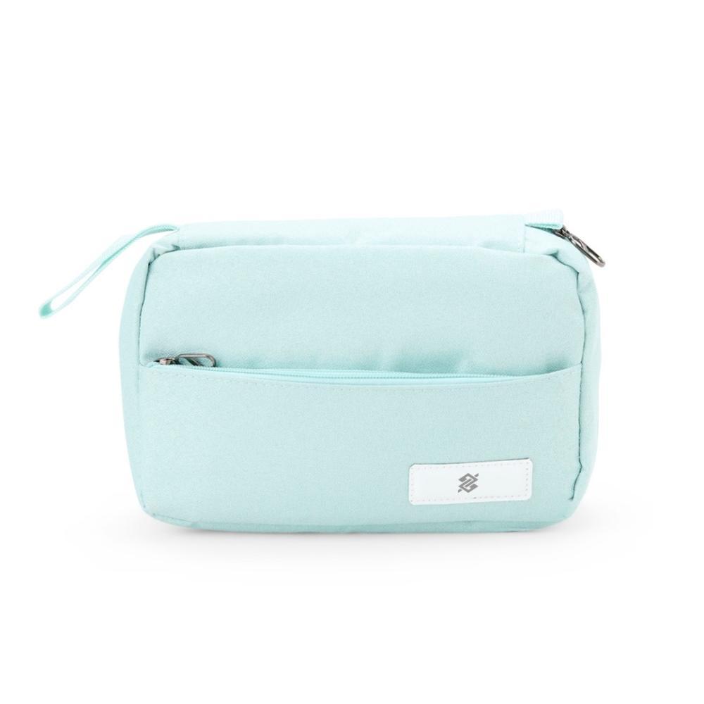 Nécessaire com 3 Compartimentos - Verde Água - 1