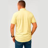 Camiseta Polo Linha Premium Masculina Amarelo Claro - Coleção Loja BB - Produto Sustentável - 2