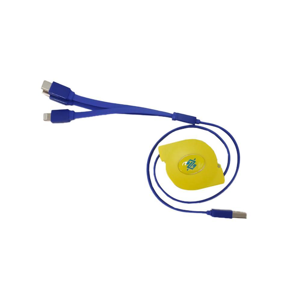 Cabo Retrátil 3 em 1 para celular- BBlover - 3