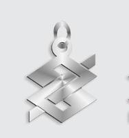 Pingente Prata para Pulseira - Grafema BB - 6