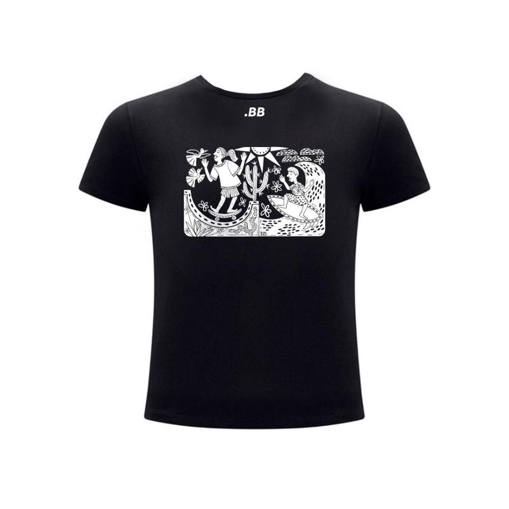 Camiseta Premium Ponto BB Cordel Esporte - Feminina Slim - 1