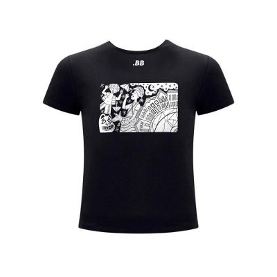 Camiseta Premium Ponto BB Cordel Cultura - Feminina Slim