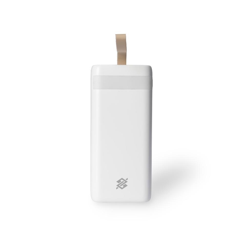 Power Bank 20.000mAh com Lanterna e Multissaídas - Branco - 1