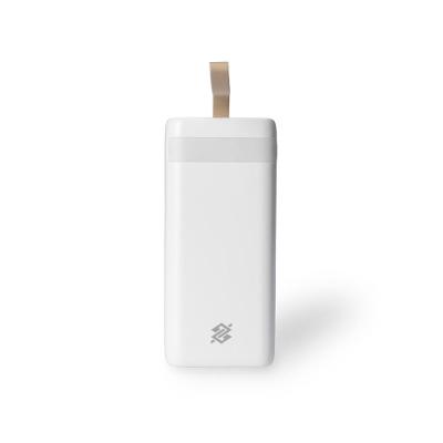 Power Bank 20.000mAh com Lanterna e Multissaídas - Branco