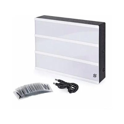Luminária Letreiro de Cinema Led - Branco
