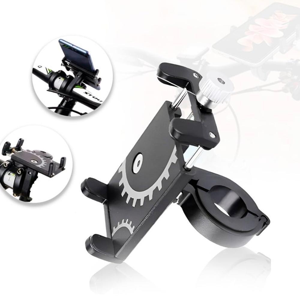 Suporte De Alumínio Universal Para Celular Bike E Moto - 2