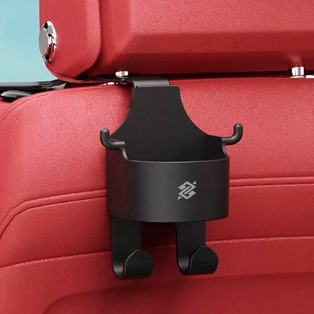 Gancho Multiuso Veicular Porta Copos - Preto - 3