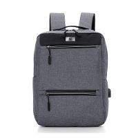 Mochila em Nylon 21 Litros com Saída USB - Cinza - 1
