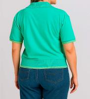 Camiseta Polo Feminina Verde - Linha Premium Coleção Loja BB - Produto Sustentável - 2