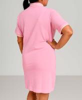 Vestido Polo Feminino Rosa - Linha Premium Coleção Loja BB - Produto Sustentável - 2