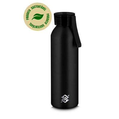 Garrafa em Alumínio de 600ml - Preta
