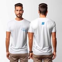Camiseta Básica Unissex Branca - Coleção DIOPE - Produto Sustentável - 1