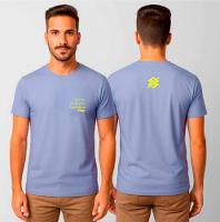 Camiseta Básica Unissex Roxa - Coleção DIOPE - Produto Sustentável - 1