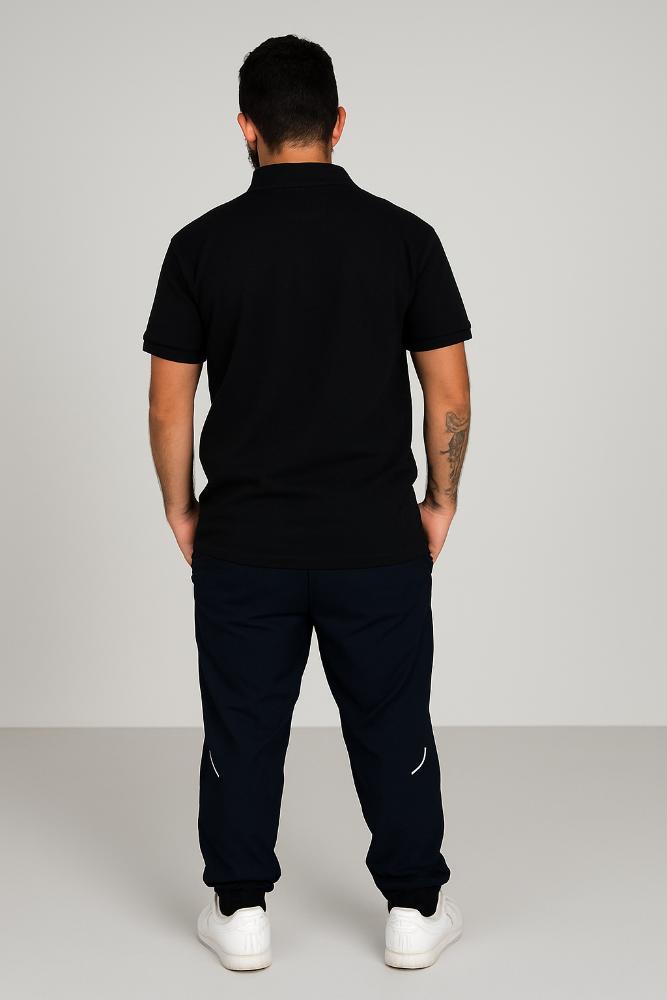 Camiseta Polo Linha Premium Masculina Preta - Coleção Loja BB - Produto Sustentável - 2