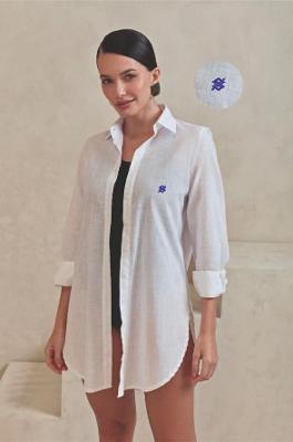 Camisa Chamise de Linho - Linha Premium Feminina