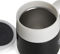 Caneca Térmica Inox 500ml com Display LED - Preta e Branco - 3